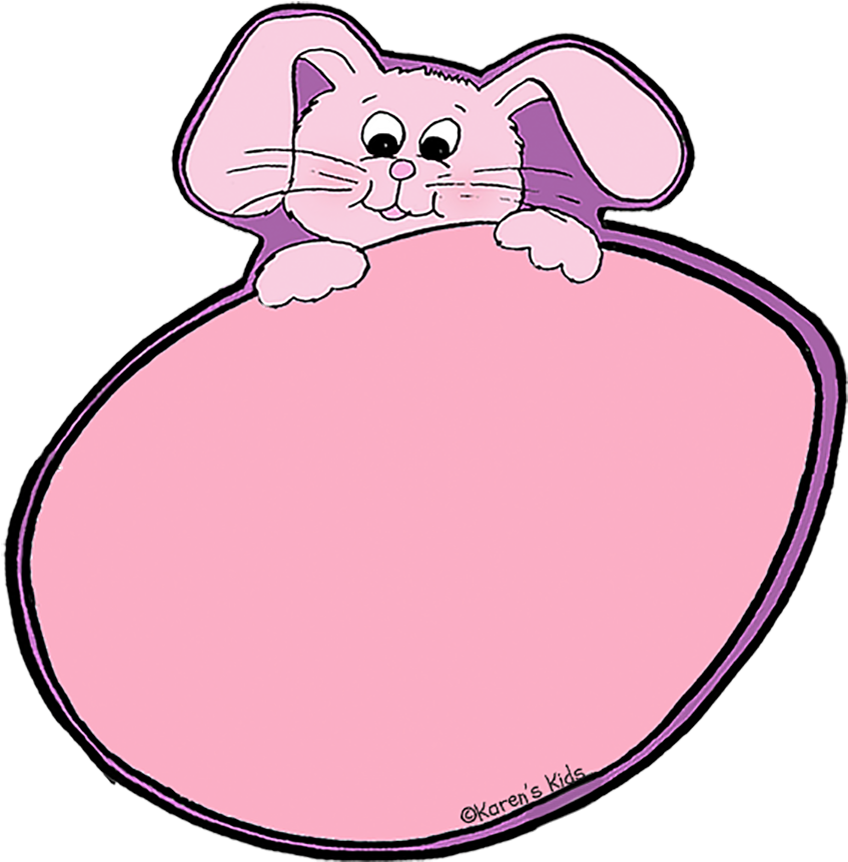Click Here To Download Karen's Kids Spring Bunny Clip - Cartoon (900x887)