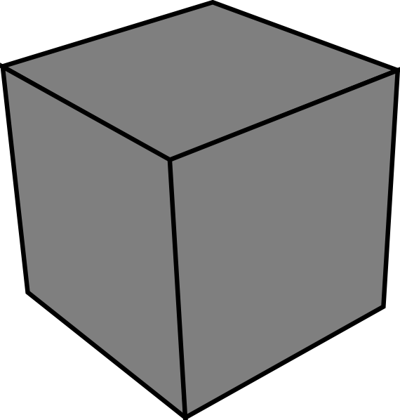 Cube Clip Art - Cube Clipart (570x598)
