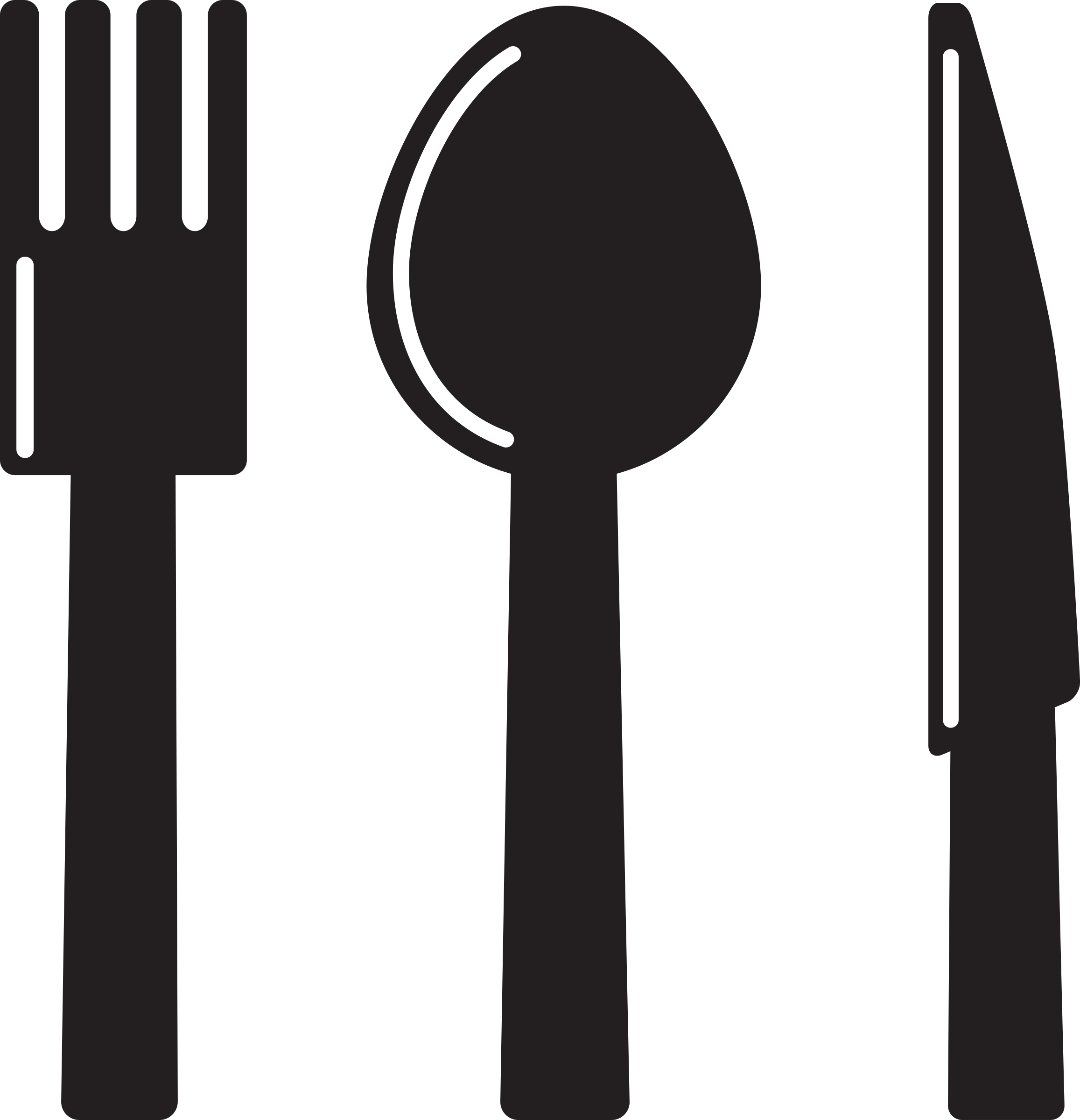 Knife Clipart - Spoon & Fork Clip Art (2314x2400)