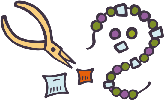 Mosaic And Beading Classes Available At Straightcurves - Straightcurves Creative Ltd. (600x600)