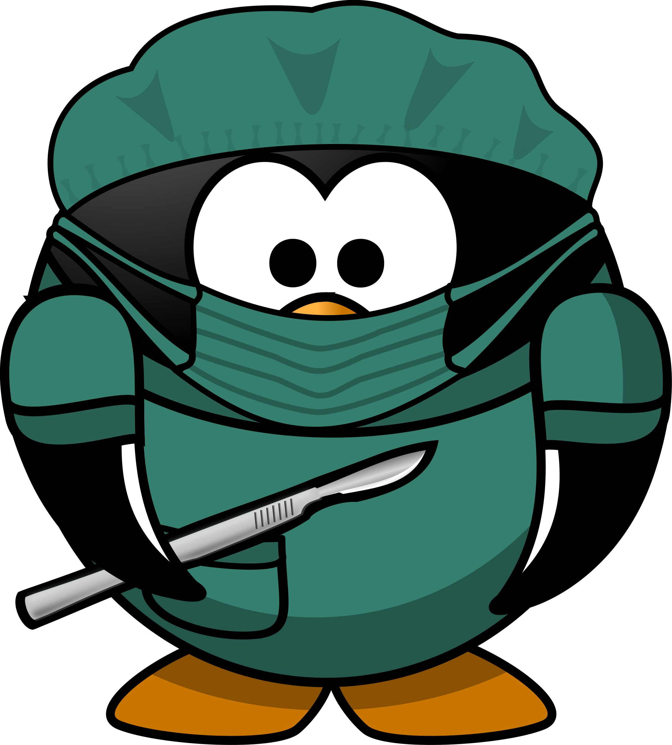 Surgery Doctor Clipart - Surgeon Clipart (2166x2400)