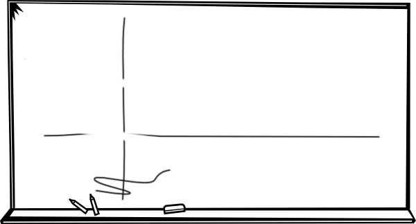 Free Vector Blackboard Clip Art - Blackboard Clipart (600x324)