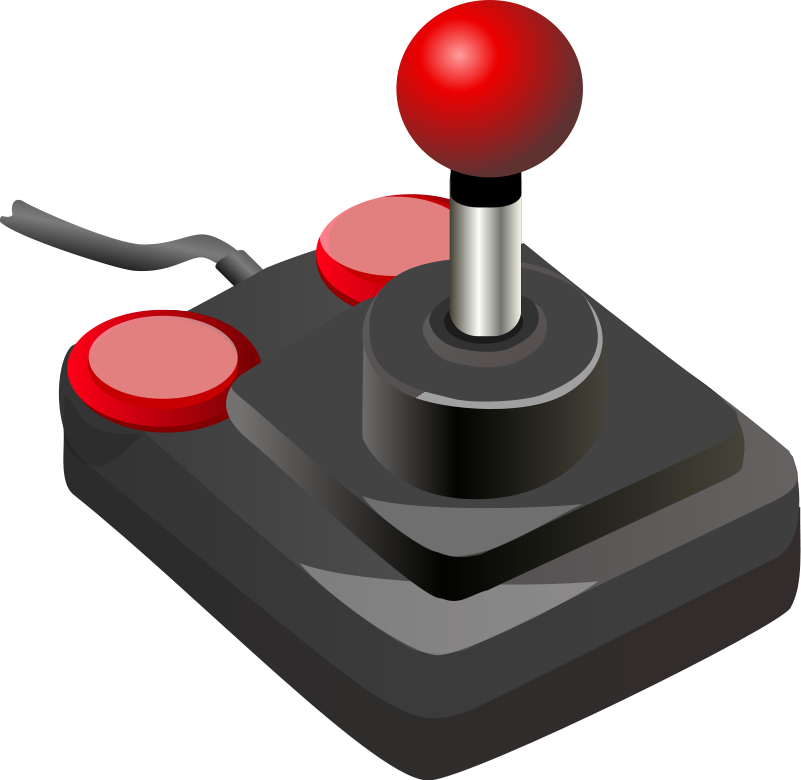 Joystick Game Controller Clip Art - Joystick Game Controller Clip Art (801x780)