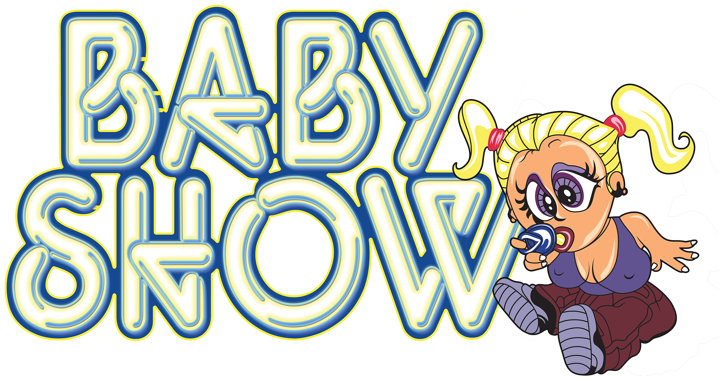Babyshow Logo 2015 Full Sticker Edit - Baby Show (2512x1356)