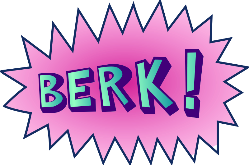Onomatopoeia Free Clipart - Onomatopoeia Berk (800x531)