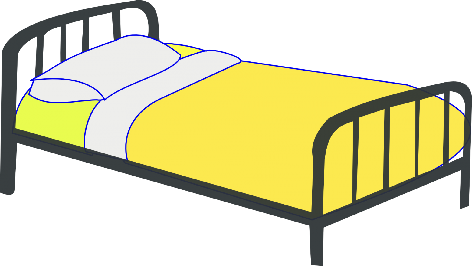 Make Bed Bed Cartoon Clip Art Dromgbg Top - Clipart Lit (2400x1352)