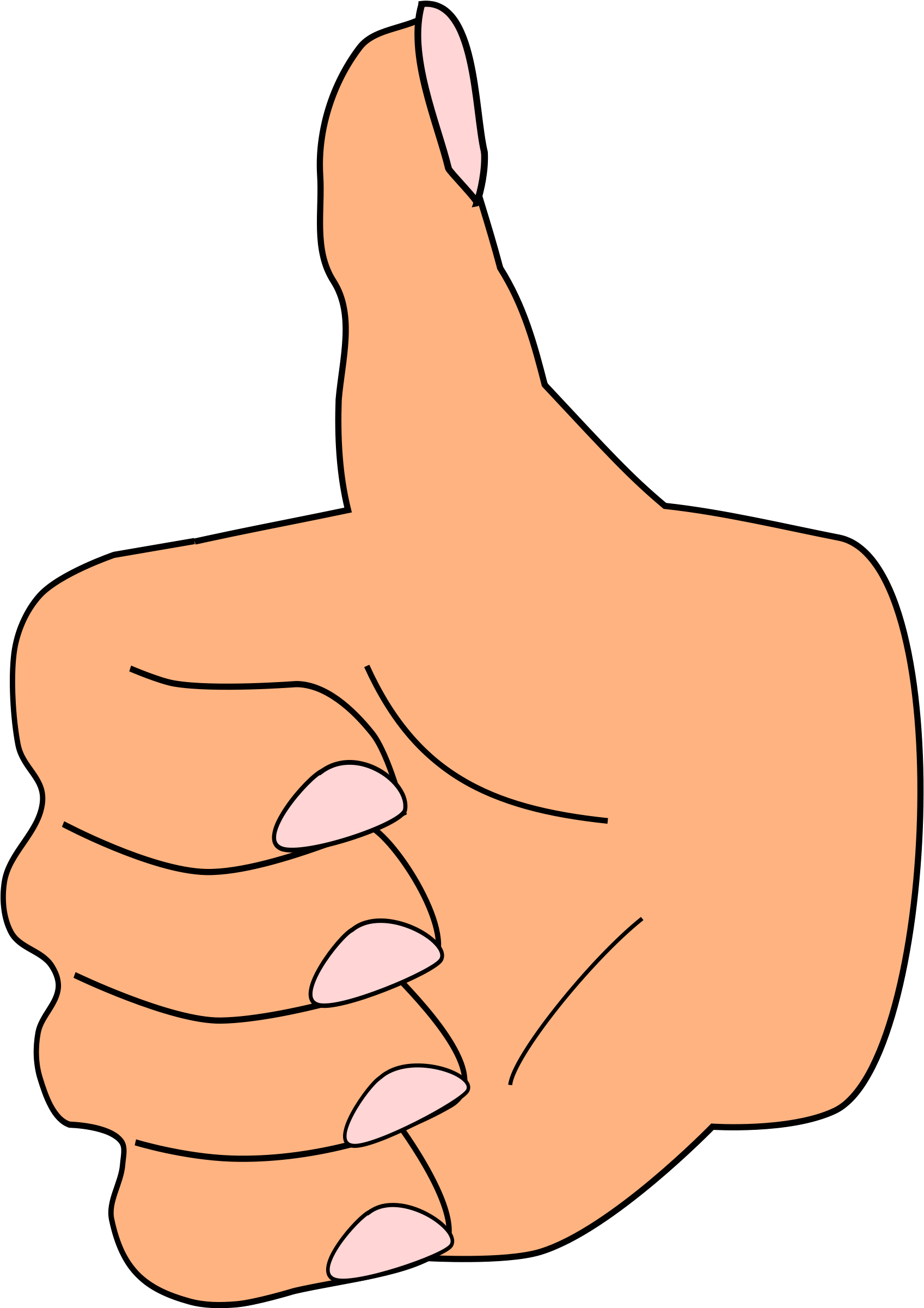 Smiley Thumbs Up Clipart Clipart Free To Use Clip Art - Thumbs Up Png (1721x2400)