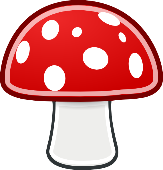 Mushroom Free To Use Clip Art - Mushroom Icon (570x593)