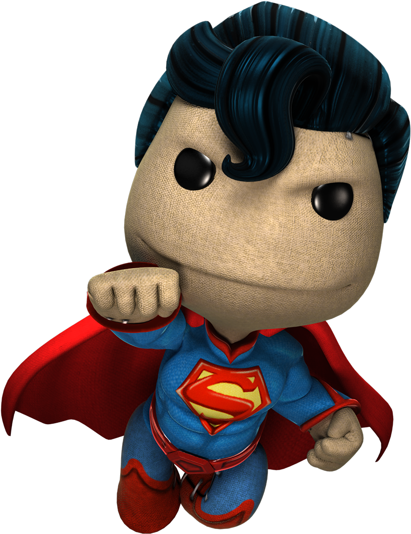 Superman Costume - - Little Big Planet Costume (1200x1200)