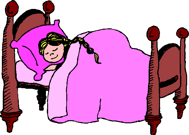 Bedtime - Go To Bed Clipart (613x438)