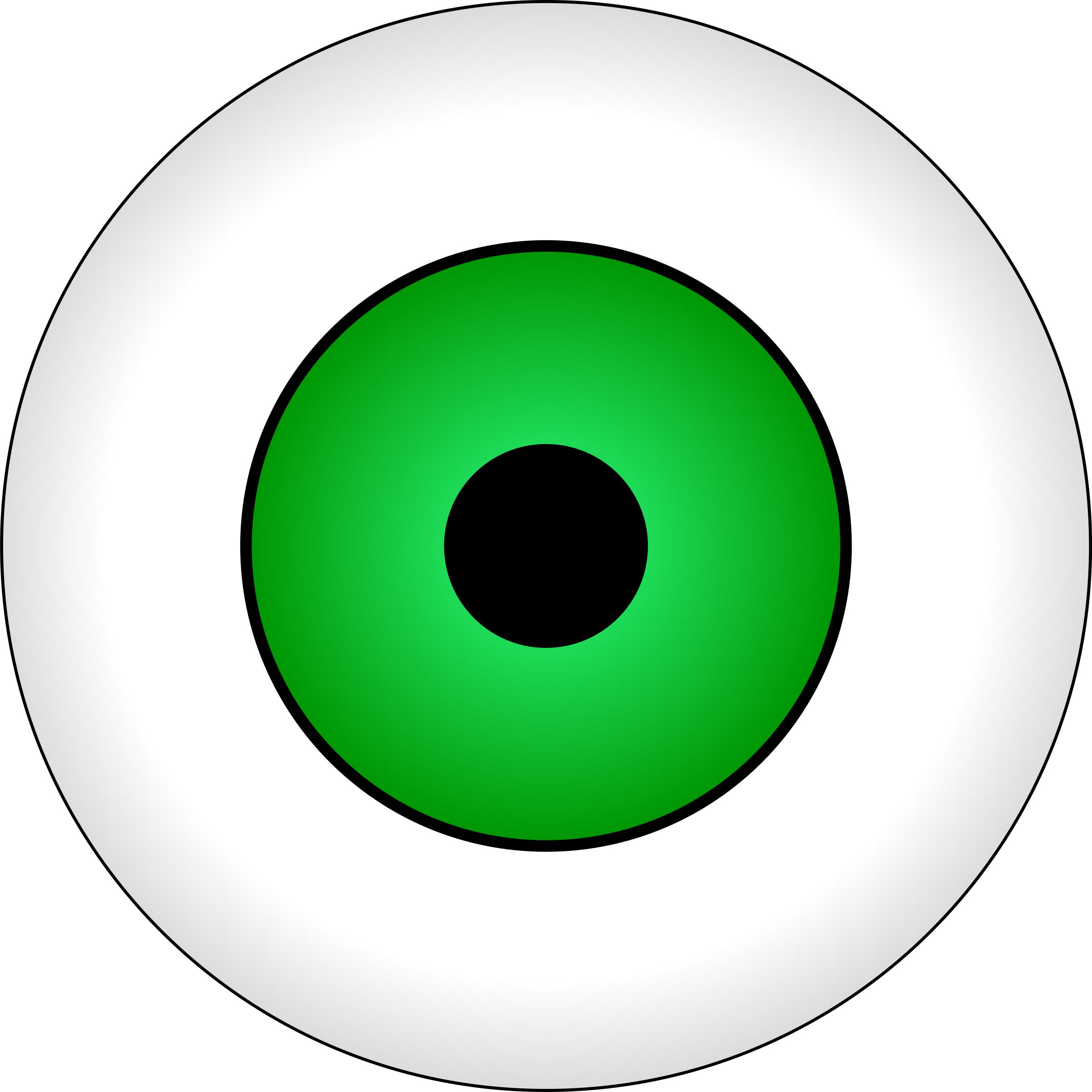 Free Olhos Verdes / Green Eye - Clip Art - (2400x2400) Png Clipart Download...