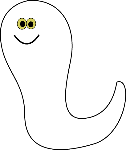 Halloween Clip Art Halloween Images - Ghost Cartoon (409x484)