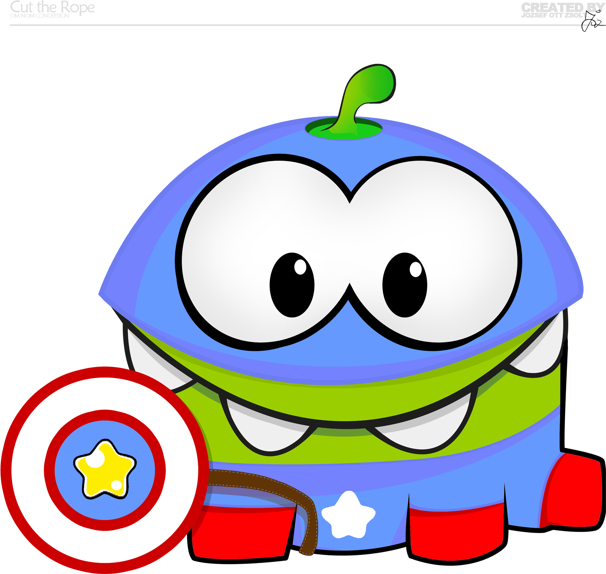 Free Basic Shapes Cliparts, Download Free Clip Art, - Cut The Rope Capitan America (2000x2000)
