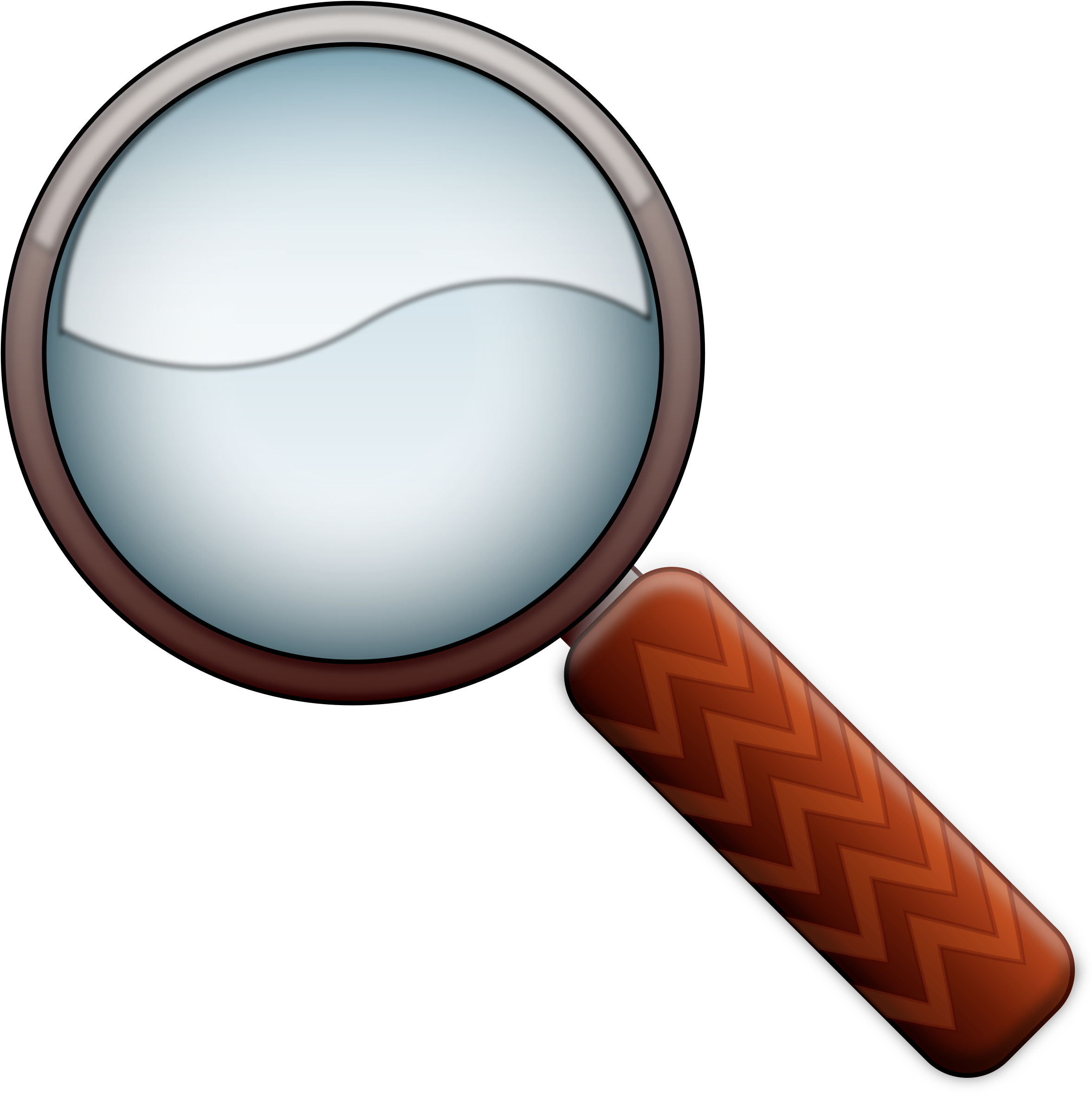 Magnifying Lens Magnifying Glass Photo Clipart Best - Magnifying Glass Clipart (2394x2400)