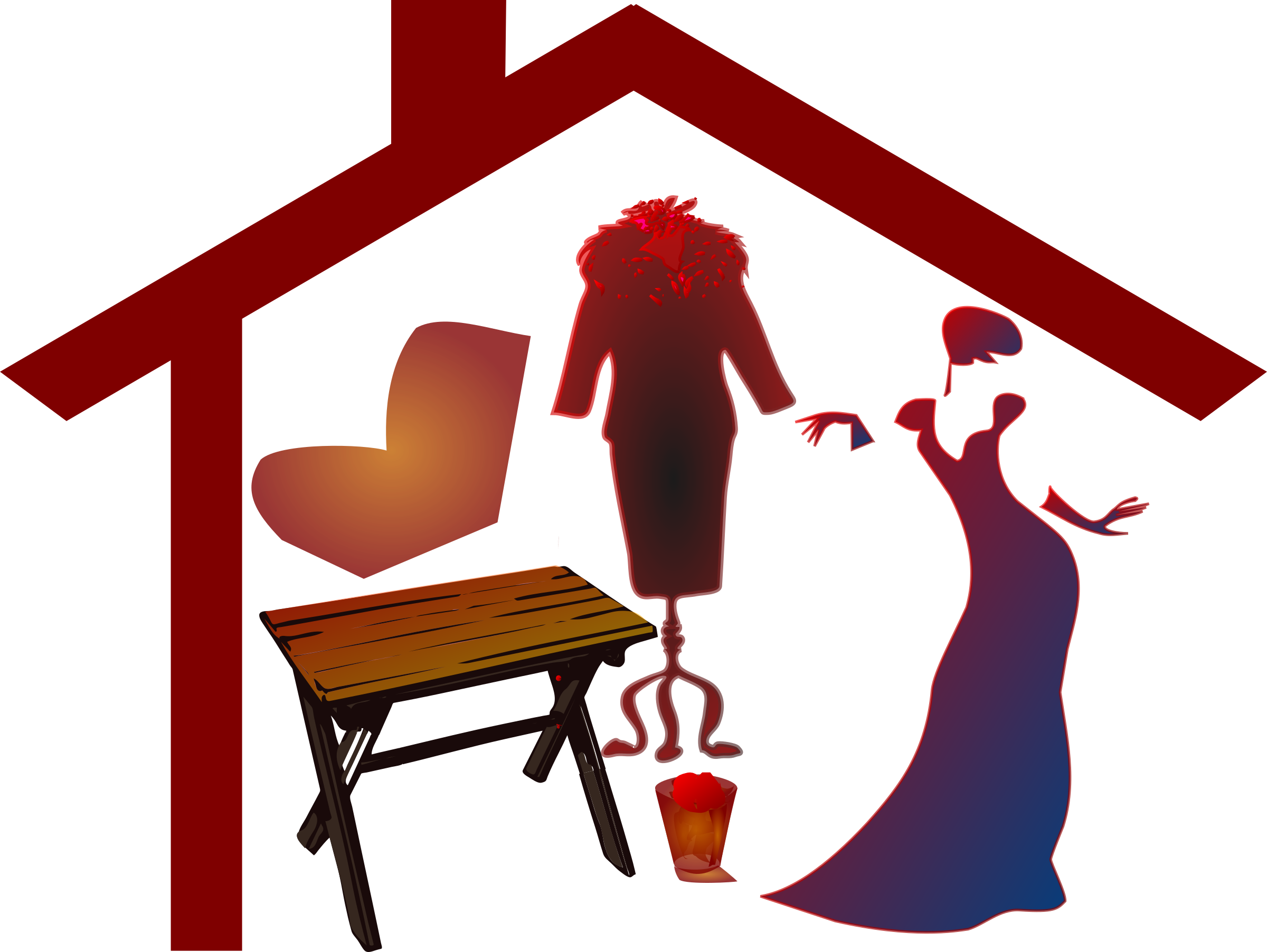Big Image - Lady Clip Art (2400x1804)