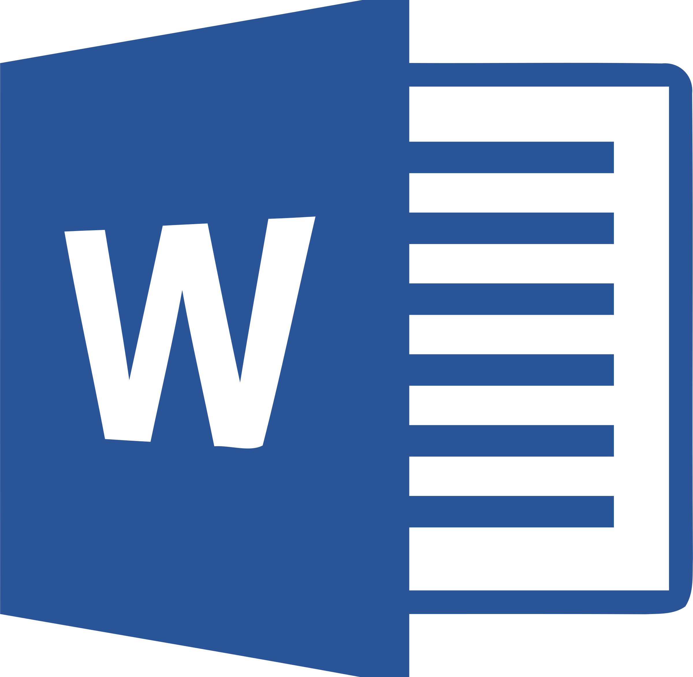 Microsoft Tutorials - Word 2013 Logo (2400x2344)