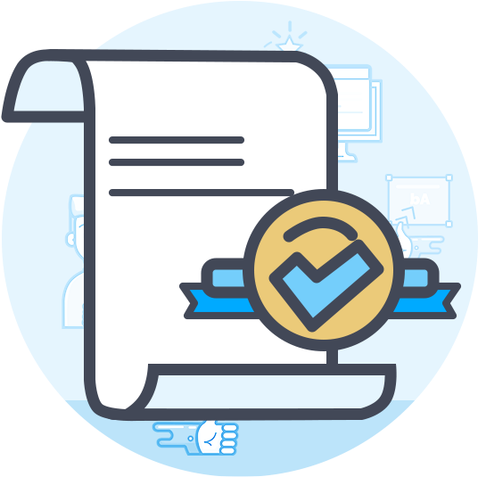 Live On The Publisher Website, Adrecover's Compliance - Circle (600x600)