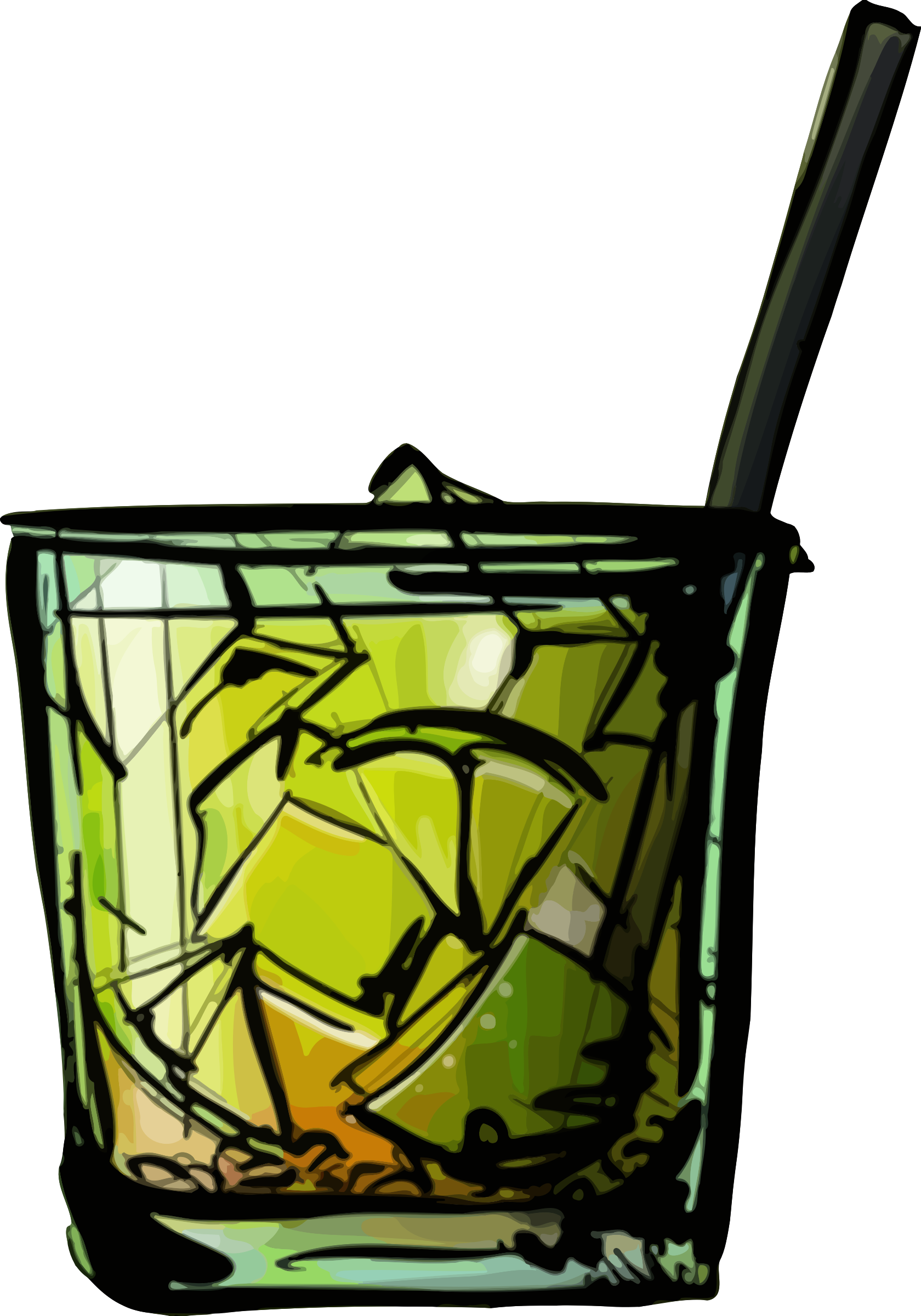 Big Image - Caipirinha Clipart (1680x2400)