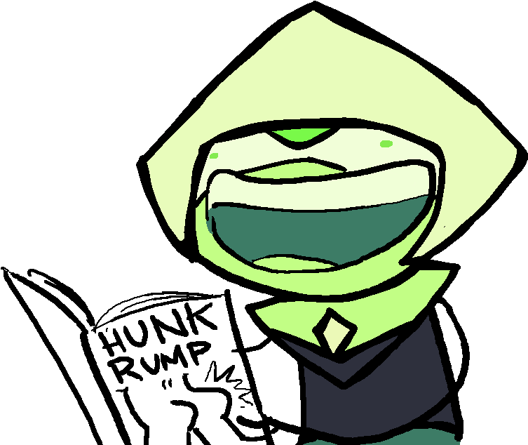 Hunki Rump Green Line Art Yellow Black And White Head - White (763x635)