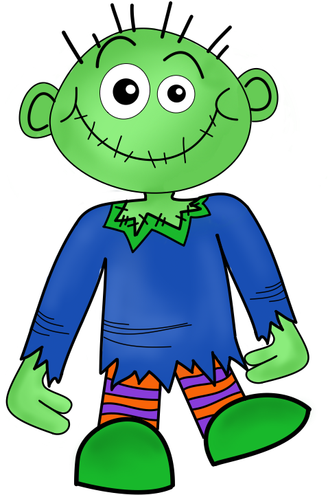 What - Cute Zombie Clipart (510x773)