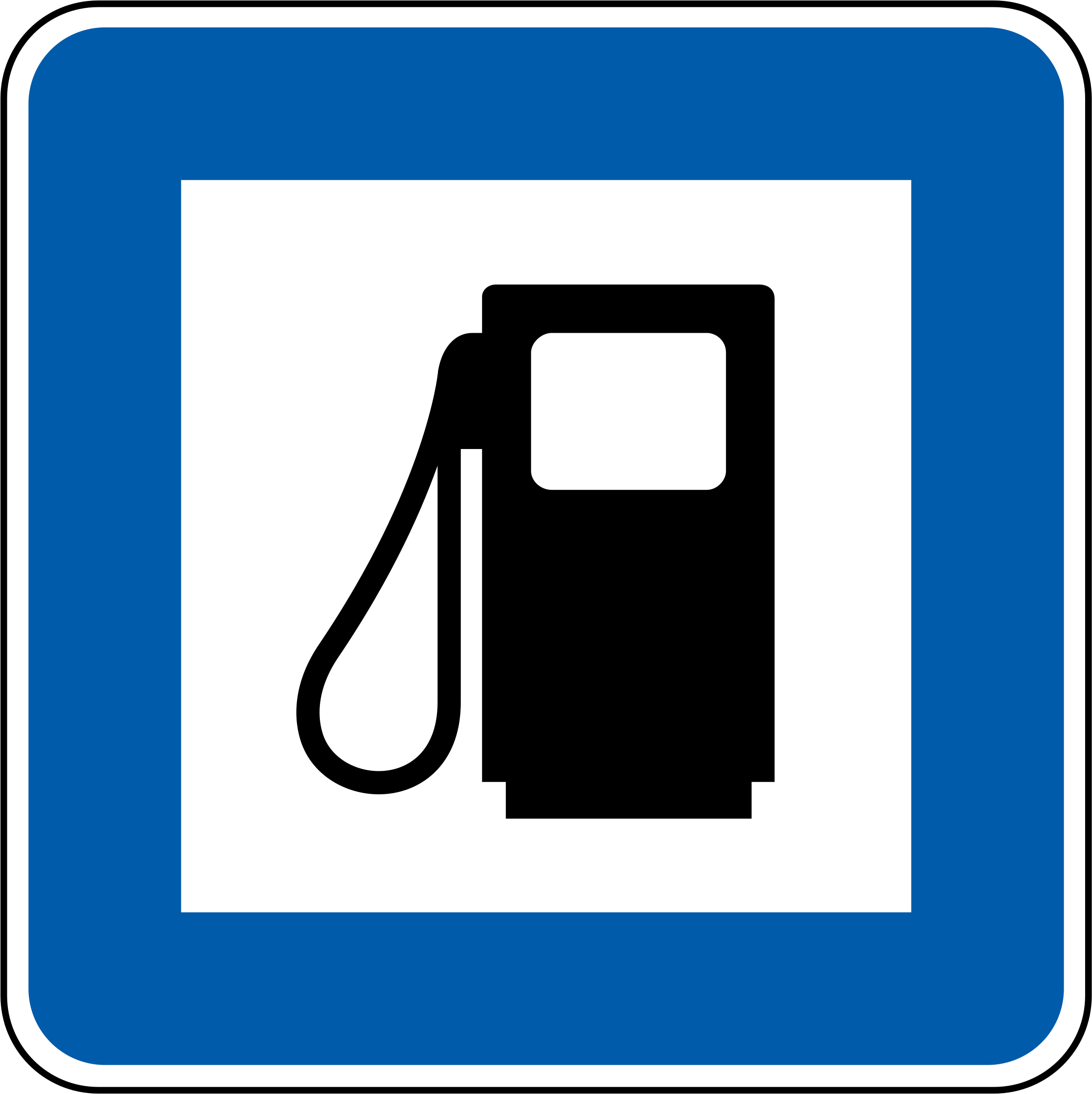 Big Image - Petrol Pump Sign Board (2400x2400)