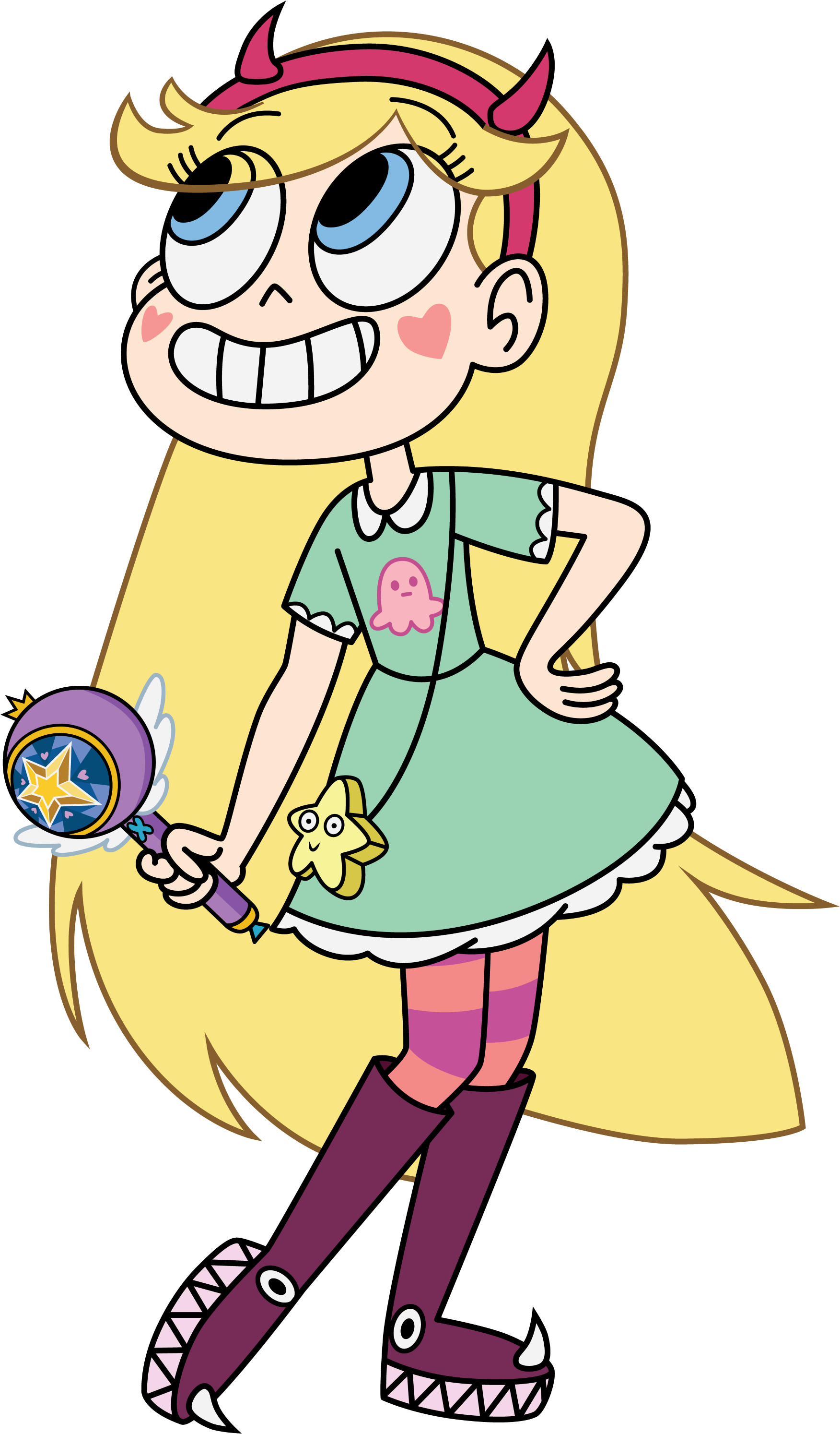 Rime Clipart Psycho - Star Vs The Forces Of Evil (2000x3200)
