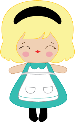 Boneca Alice No País Das Maravilhas - Almofada Para Berço Alice No Pais Das Maravilhas (341x490)