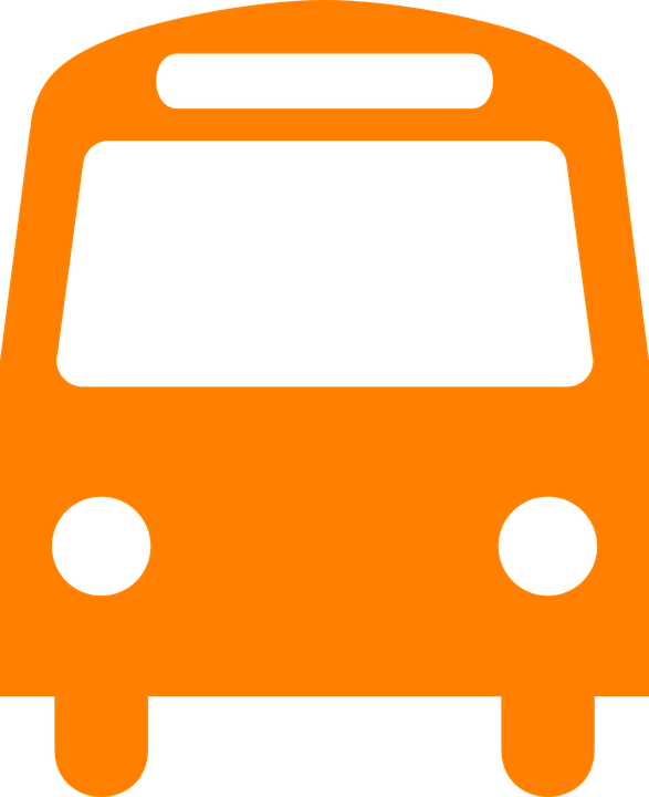 Bus Clipart Front (587x720)