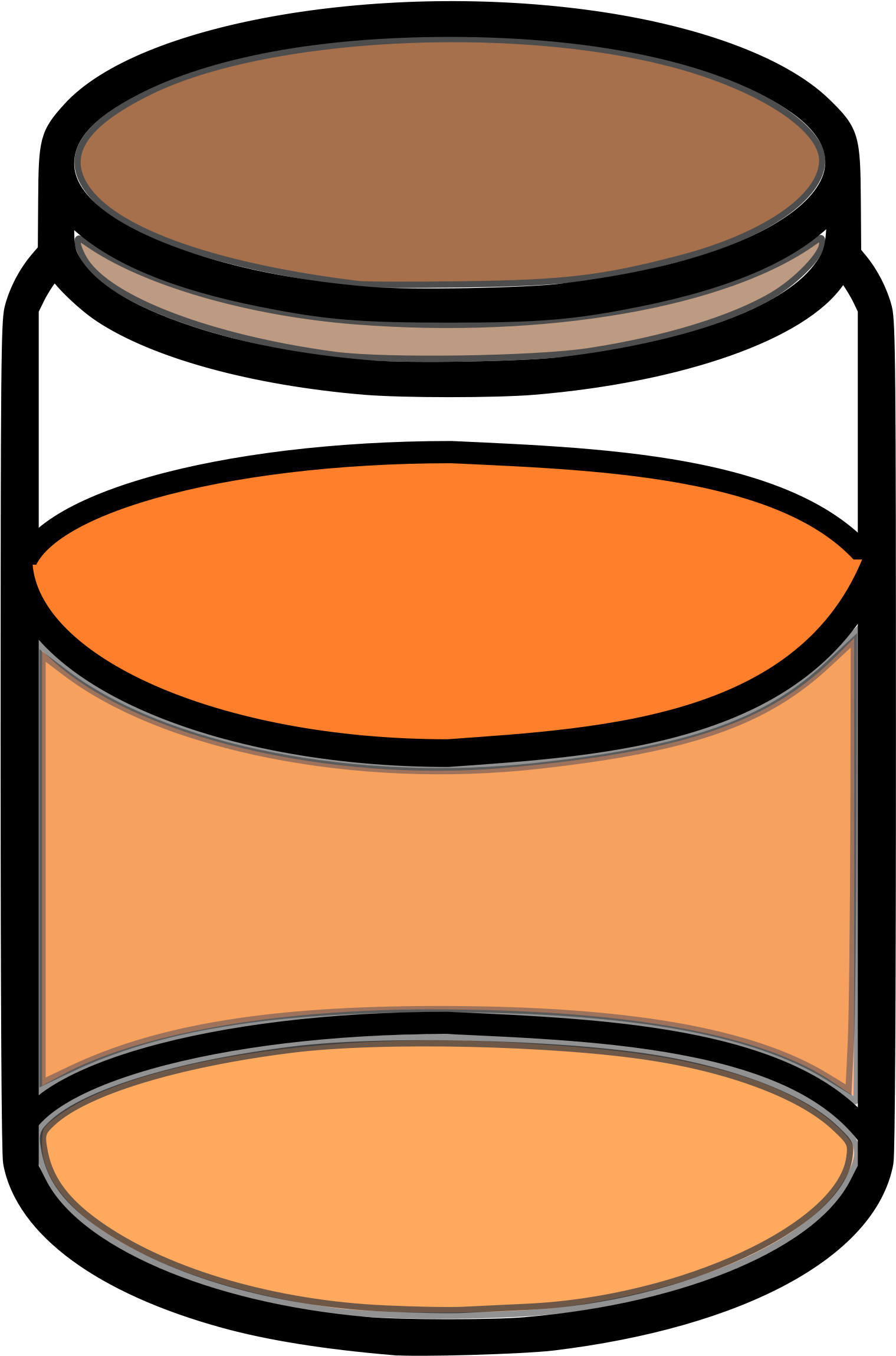 Clipart Honey Jar Png Clipart Of Jar (1704x2400) Png Clipart Download