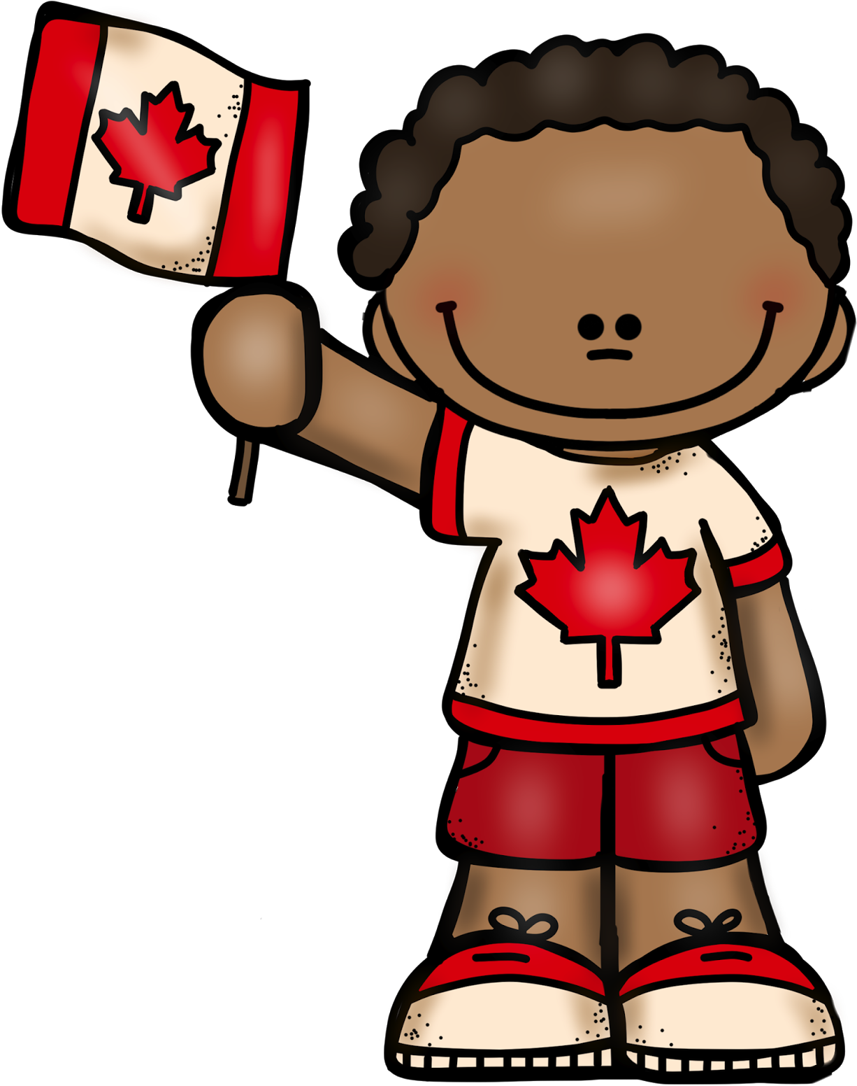Canada Clipart - Canadian Boy Clipart (1266x1600)