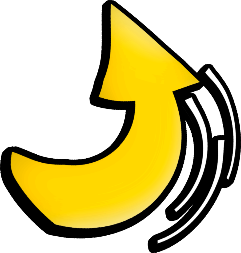 Yellow Up Arrow Clip Art By Redflyninja - Deviation Clipart - Full Size ...