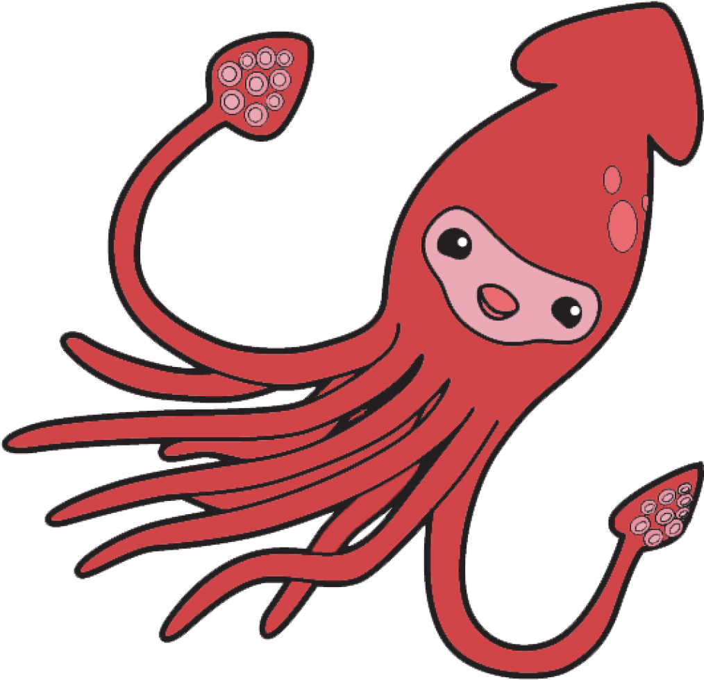 Squid Clip Art Free Clipart Images - Squid Clipart Png (1024x1024)