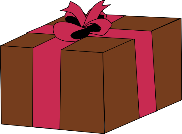 Gift Svg Clip Arts 600 X 442 Px - Gift Clip Art (600x442)