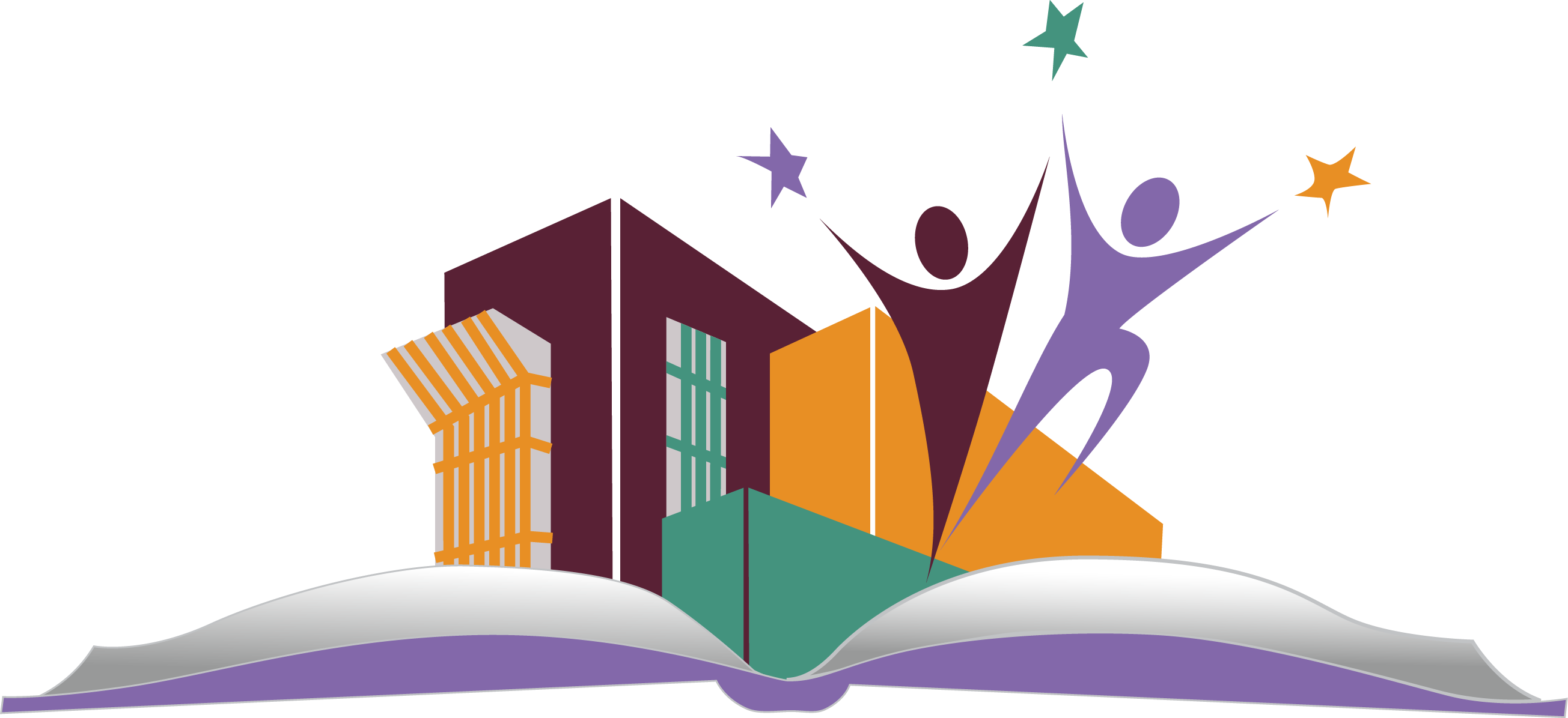 Fair Downtown Logo 2015 No Words Transparent Background - School (2609x1196)