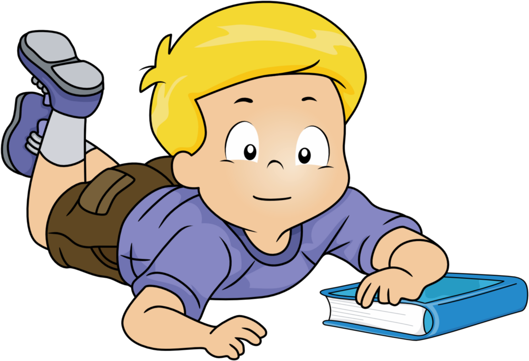 Lying On The Floor As An Instance Of Off-task Behavior - Lying On Floor Cartoon (2000x1000)