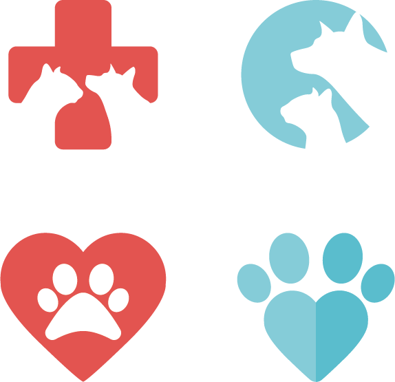 Logo Veterinarian Veterinary Medicine Dog - 宠物 矢量 Logo (574x555)