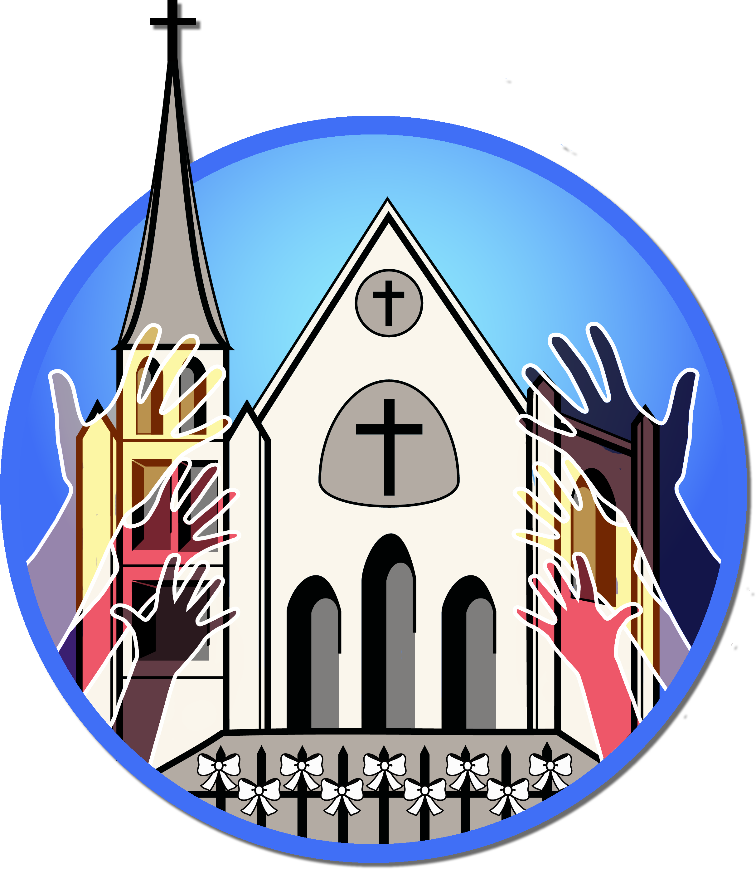 Created By A Group Of African American Scholars And - Church (2550x2847)