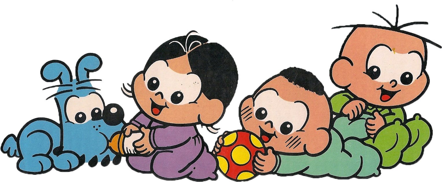 Músicas Para O Dia A Dia Da Creche - Imagens Da Turma Da Mônica Bebe (1570x667)