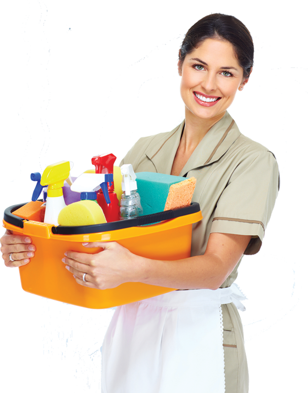 Cleaner Maid Service Commercial Cleaning Janitor - Woman Cleaner (608x775)