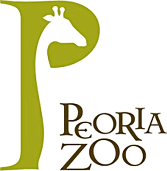 Zoo Logo - Peoria Zoo Logo (343x351)
