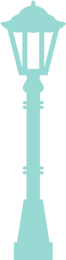 004 Lamp Post - Adesivo De Parede Luminaria (450x512)