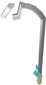 Futuristic Lamp Post With Controls [read Desc] - Pallet Jack (420x420)