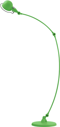 Jieldé Signal Collection Sic843 Lamp-post - Jielde Signal Curved Arm Floor Lamp - Sic843 - Yellow (500x500)