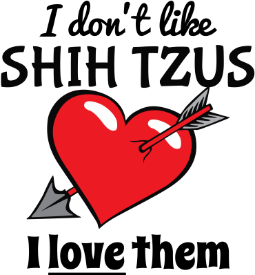 I Don't Like Shih Tzus I Love - Yourself. People Won't Like You Any Beach Towel (440x440)