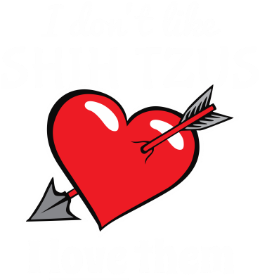 I Don't Like Shih Tzus I Love Them - Arrow (440x440)