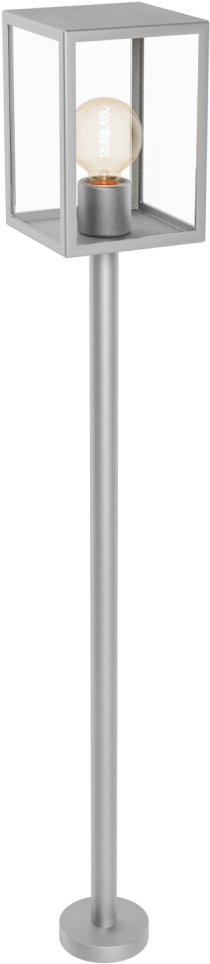 94829 Alamonte 1 Light Ip44 Post Lamp Stainless Steel - Light Fixture (1000x1000)