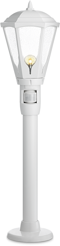 Get Free High Quality Hd Wallpapers Light Sensor Outdoor - Steinel Luminaire De Jardin À Détecteur Pir Gl16s Blanc (800x817)