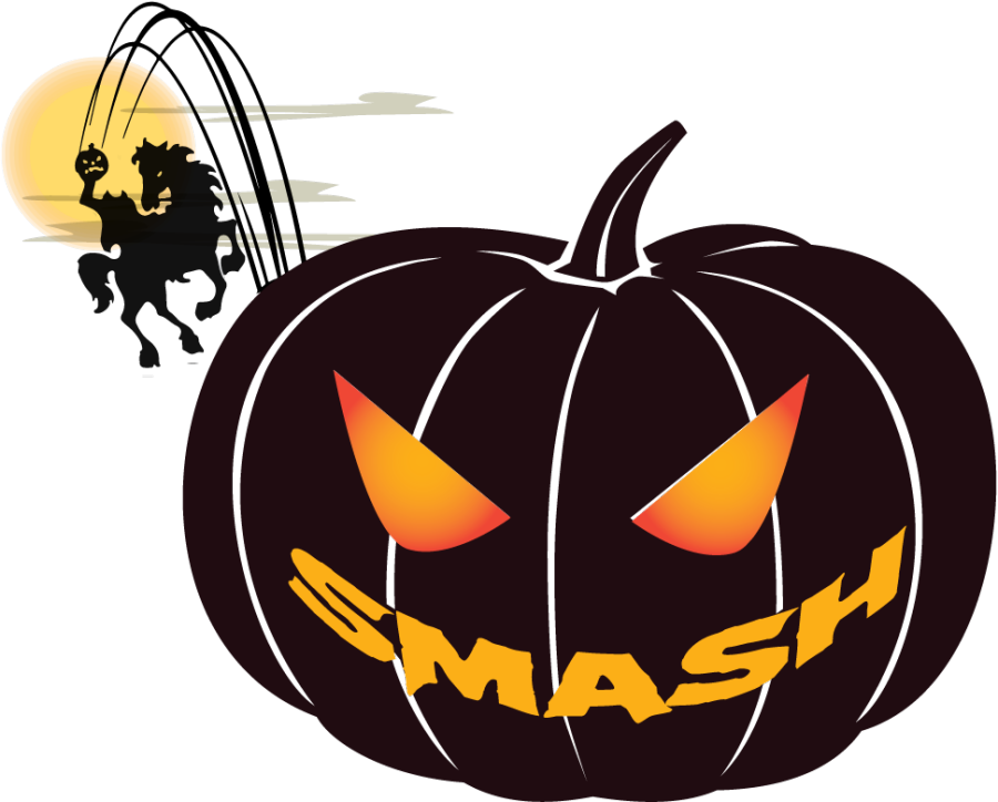 Smash Is A Friendly Pumpkin Carving Contest Featuring - Halloween Tree (900x724)