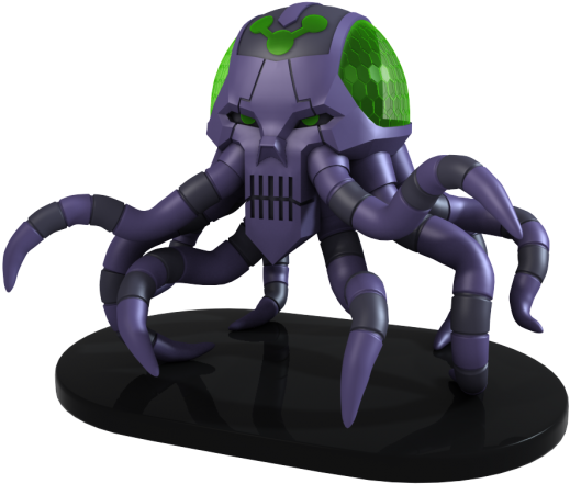 San Diego Comic-con 2015 Exclusive Dc Comics Brainiac - Brainiac Skull Ship (600x600)