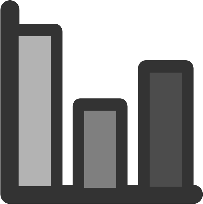 Get Notified Of Exclusive Freebies - Bar Chart Clipart (800x800)